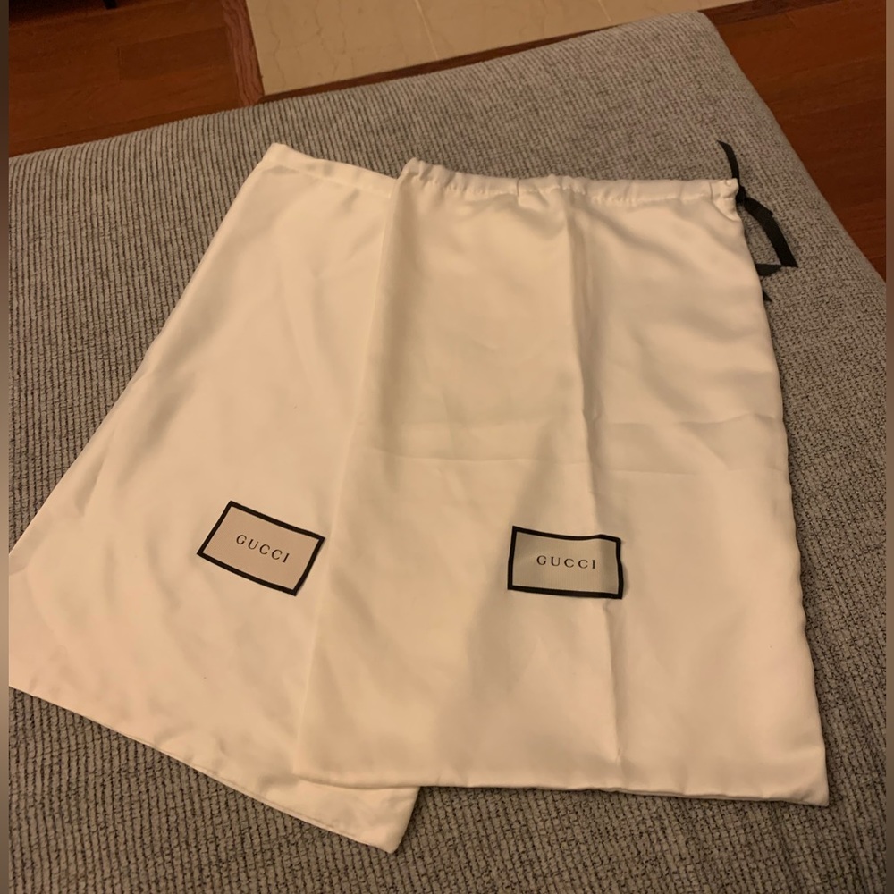 Bundle of 2 Gucci Dust Bag